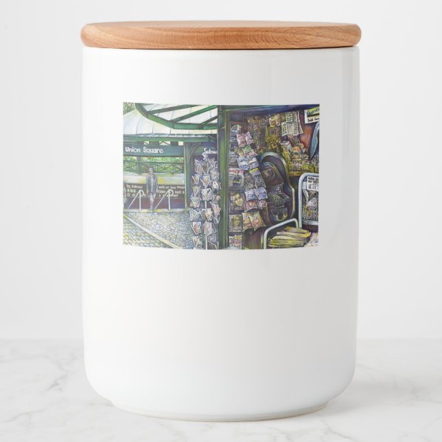 Rótulo Para Comida Como Uma Imagem É Inimaginativa? (Frente)