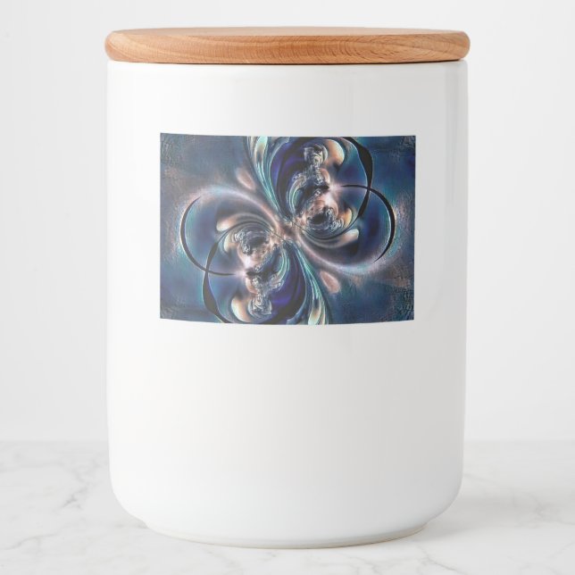 Rótulo Para Comida Conceito (Frente)