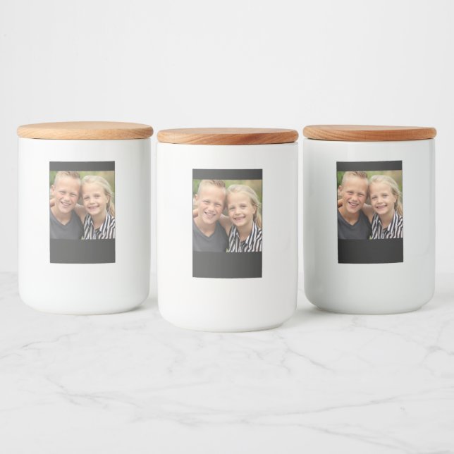 Rótulo Para Comida Create Your Own Photo (Garrafas)