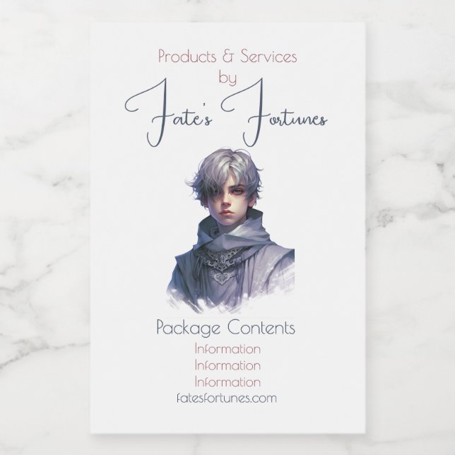 Rótulo Para Comida Crie o seu príncipe roxo (Rótulo Único)