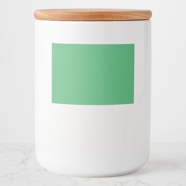 Rótulo Para Comida Crie seus produtos exclusivos e Baratos em (Frente)