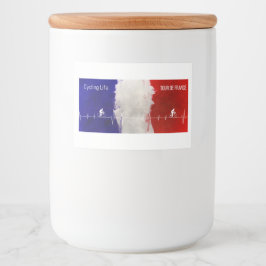 Rótulo Para Comida Cycling Life, Volta à França