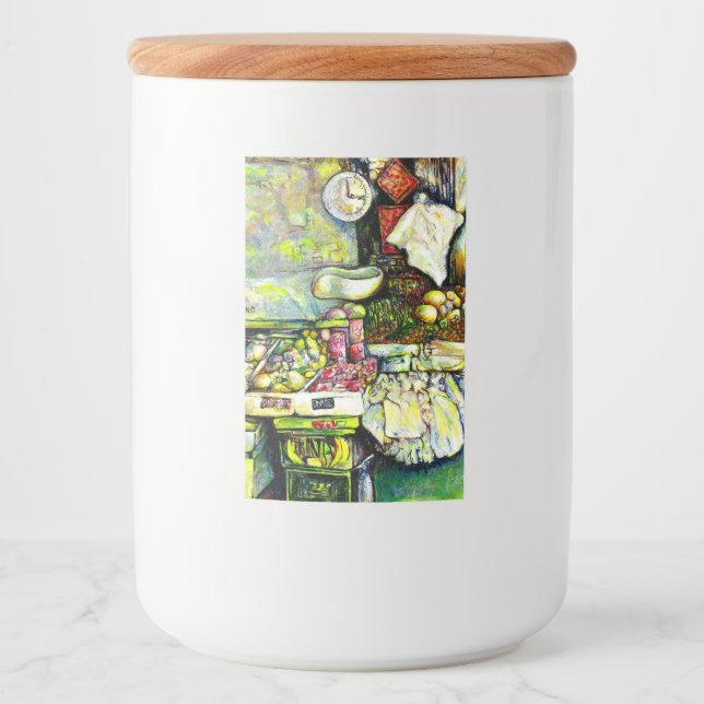 Rótulo Para Comida Disse para engajar toda a ideia (Frente)