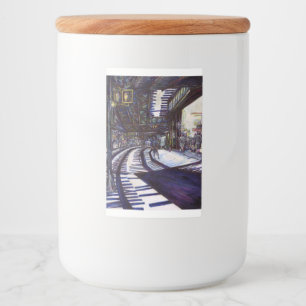 Rótulo Para Comida Dusting the Piano