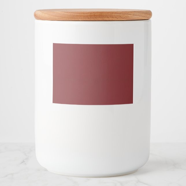 Rótulo Para Comida Escolher ofertas personalizadas e Designs exclusiv (Frente)