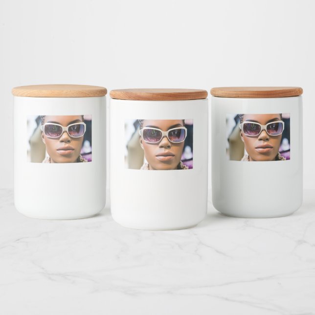 Rótulo Para Comida Eu sou muito bonita (Garrafas)