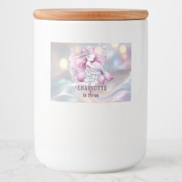 Rótulo Para Comida Festa de aniversário Mágica para Crianças de Serei