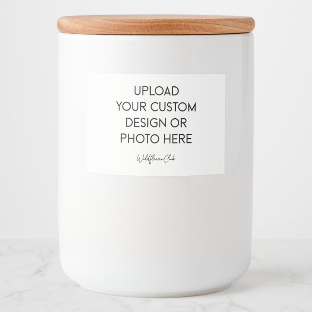 Rótulo Para Comida Food Container Label 3" x 2" (set of 10) (Frente)