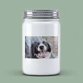 Rótulo Para Comida Foto Personalizada Com Nome do Seu Cachorro na Ima