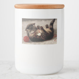 Rótulo Para Comida Gato's Cradle, Uma Bola de Giro