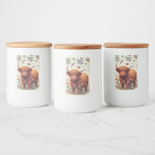 Rótulo Para Comida Highland Harmony (Garrafas)