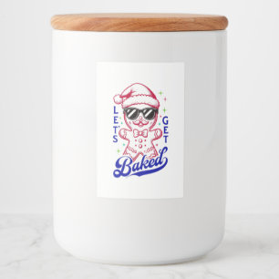 Rótulo Para Comida Homem Engraçado De Gingerpão - Vamos Que Se Enrola