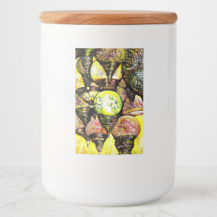 Rótulo Para Comida Ideia de cor ainda maior