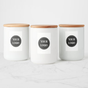 Rótulo Para Comida Inteligente, contemporâneo, polido e personalizáve