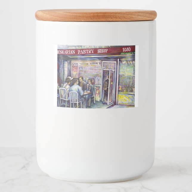 Rótulo Para Comida Jocund (Frente)