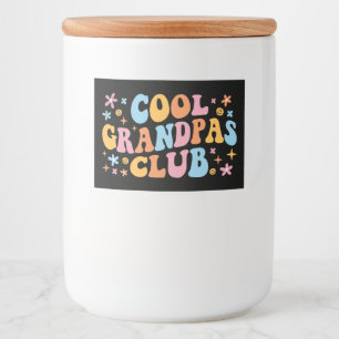 Rótulo Para Comida Legal Grandpas Club III