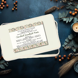 Rótulo Para Comida Lei de Cottage Ingredientes de Comida caseiros Ale