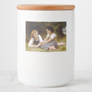 Rótulo Para Comida Les Noisettes: Jovens Colecionando avelãs