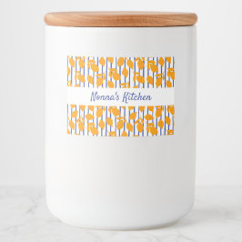 Rótulo Para Comida Limões de cozinha italianos modernos personalizado