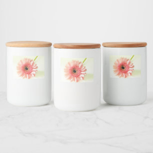 Rótulo Para Comida Margarida Gerbera