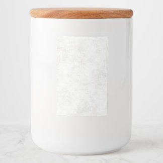 Rótulo Para Comida Mármore Branco Moderno