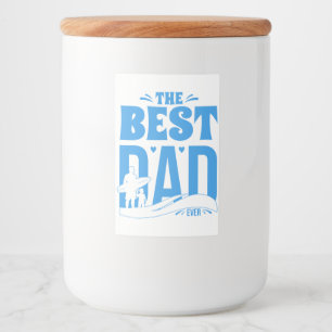 Rótulo Para Comida Melhor Pai do Mundo