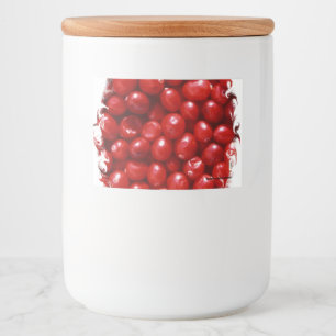 Rótulo Para Comida Morango