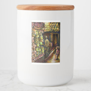 Rótulo Para Comida Norte do Circo