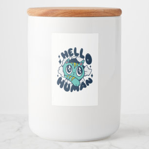 Rótulo Para Comida Olá Gato Gato Gato