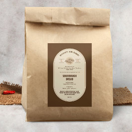 Rótulo Para Comida Pão Pão Pão Lei Mínima de Algodão Pão-Pão Pão