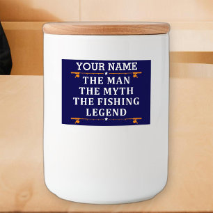 Rótulo Para Comida Personalizou O Homem O Mito A Lenda De Pesca