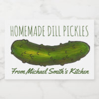 Pickles de Kosher Green Dill Homemade