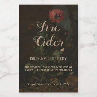 Rótulo Para Comida Presente de Apothecary Jar da Vintage Personalizad