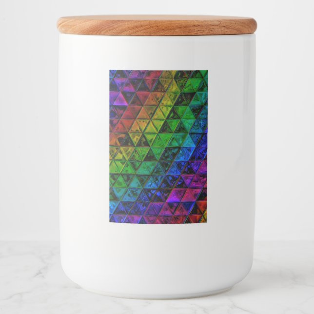 Rótulo Para Comida Pride Glass (Frente)