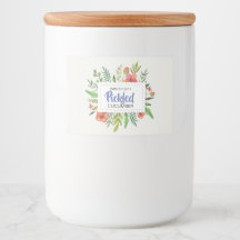 Red Floral Pickle Cumer