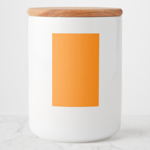 Rótulo Para Comida Rótulo do contêiner de Comida Neon Orange 2x3 pers
