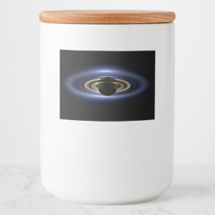 Rótulo Para Comida Saturno Eclipsou o Sol a partir do Orbitador Cassi