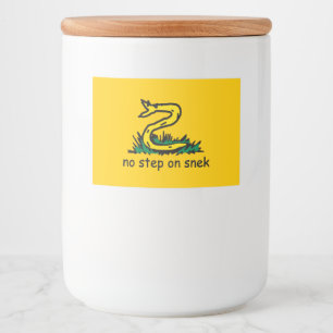 Rótulo Para Comida Sem degraus em memes de névoa Gadsden parody SnekR