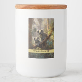 Rótulo Para Comida Sonhos de Floresta Koala, personalizados