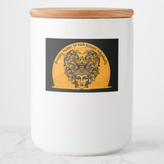 Rótulo Para Comida Trazendo humor a cada paciente individualmente