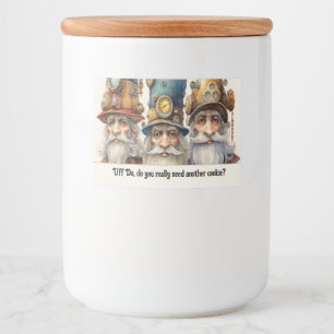 Rótulo Para Comida Uff Da Candy ou Cookie Guardian Gnomos