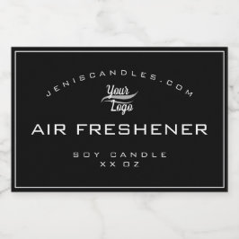 Rótulo Para Comida Vela de estilo simples com Modelo de logotipo pret