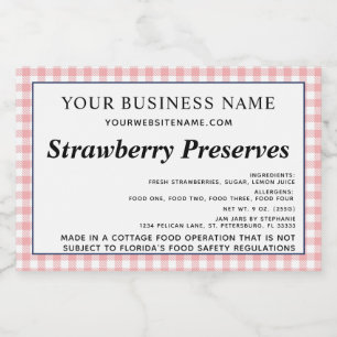 Rótulo Para Comida Verificação Vermelha do Texto Necessário ATUALIZAD