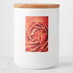 Rótulo Para Comida vida cor-de-rosa
