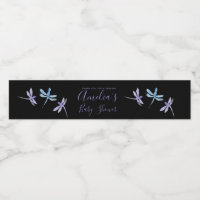 Chá de Bebê Libélulas Pintadas à Mão