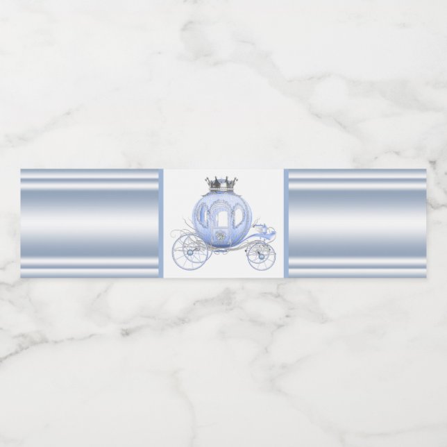 Rótulo Para Garrafa D'água Cinderela Princesa Garrafas de Água (Rótulo Único)