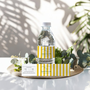 Rótulo Para Garrafa D'água Clube de Coquetéis de Verão   Despedida de Solteir