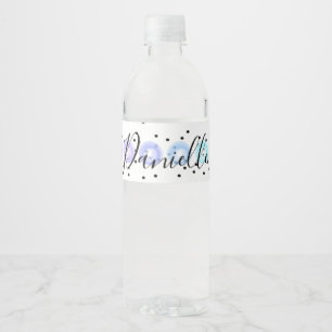 Rótulo Para Garrafa D'água Funfetti