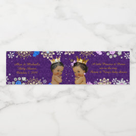 Rótulo Para Garrafa D'água Grelha de Garrafa de Água, chá de fraldas, ouro ro