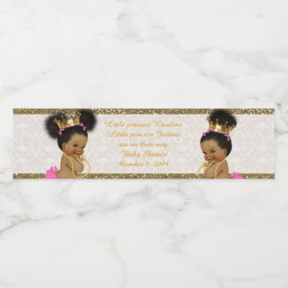 Rótulo Para Garrafa D'água Grelha de Garrafa de Água Grelha Africana, branca,